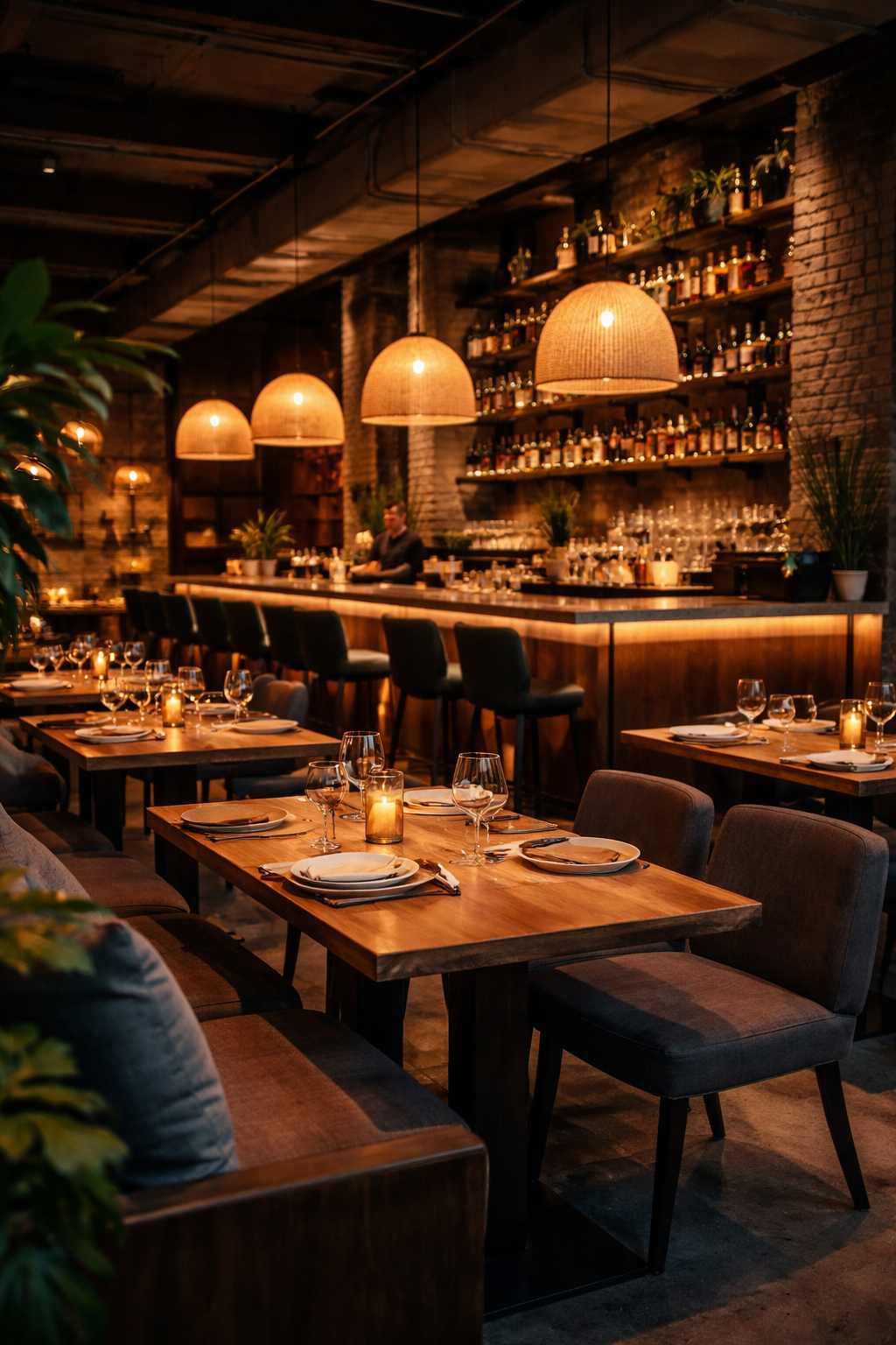 Interior del restaurante